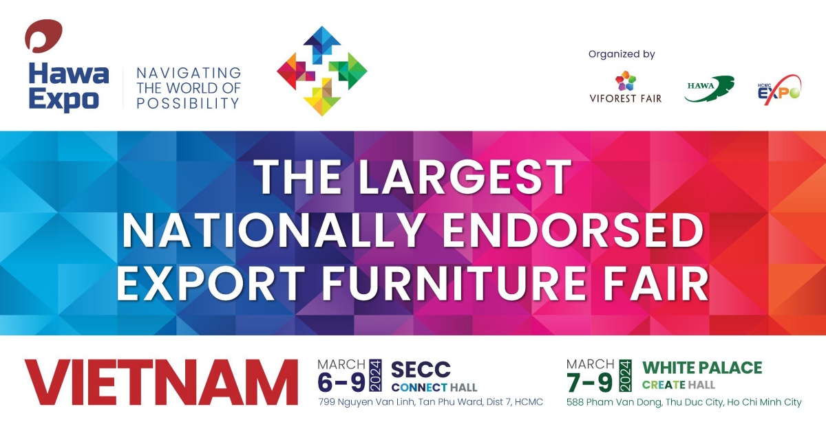 HawaExpo 2024 - The Largest Nationally Endorsed Export Furniture Fair In Vietnam