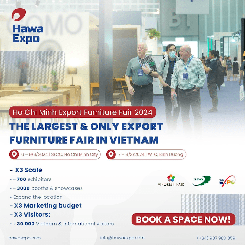 Vietnam Furniture Fair Expo Venue - HawaExpo 2024