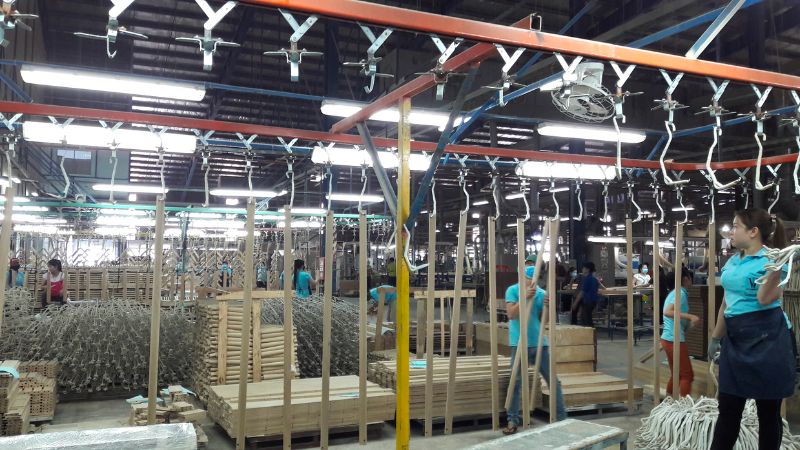 PRODUCTION LINE OF INTERWOOD VIETNAM COMPANY