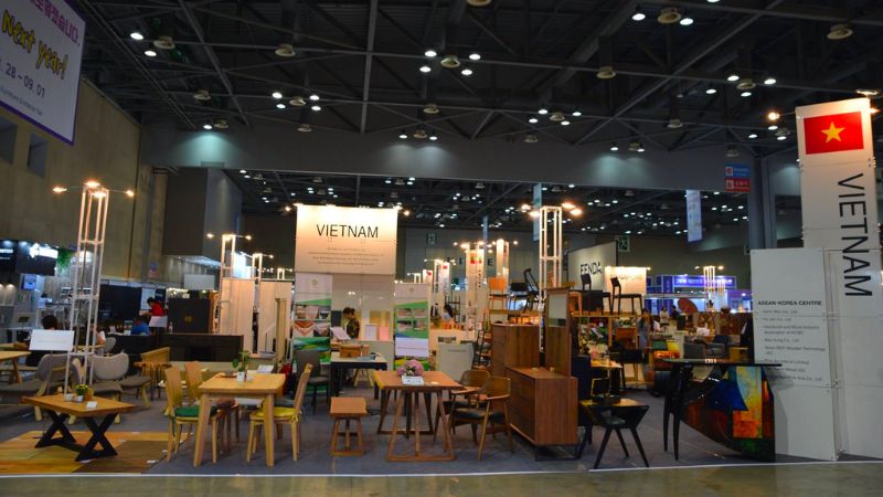 Vietnam largest furniture fair promotion in Korea