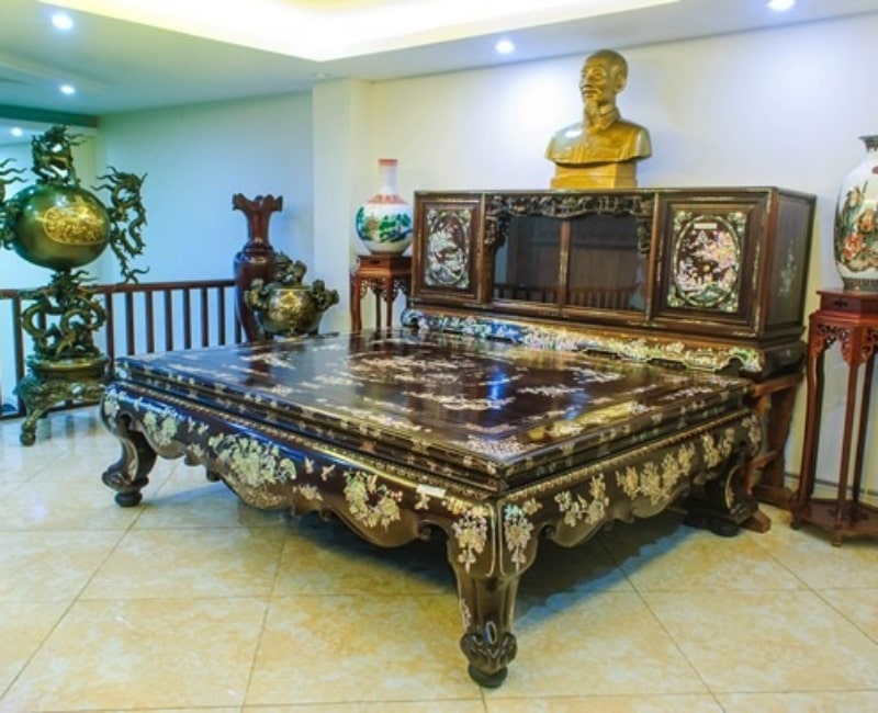 Sập gụ - Vietnamese antique wooden furniture