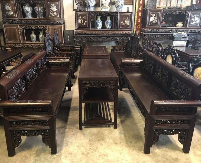 Trường Kỷ - Vietnamese antique tables and chairs