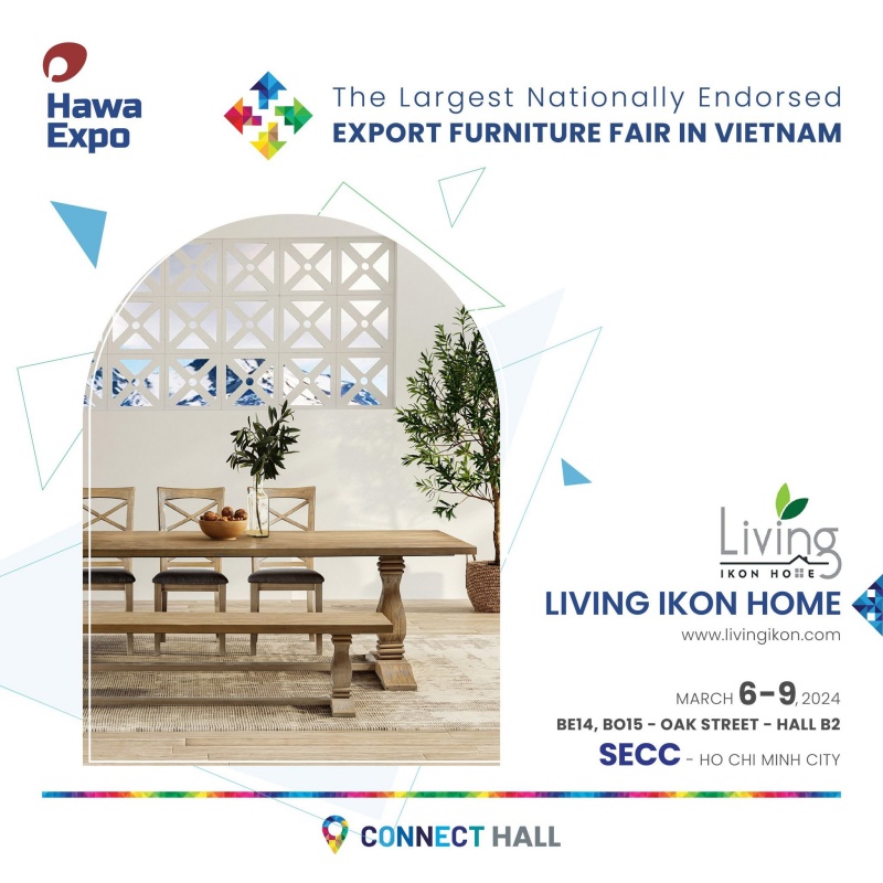 Living Ikon Home - HawaExpo 2024: Premier Furniture Showroom Experience in Vietnam