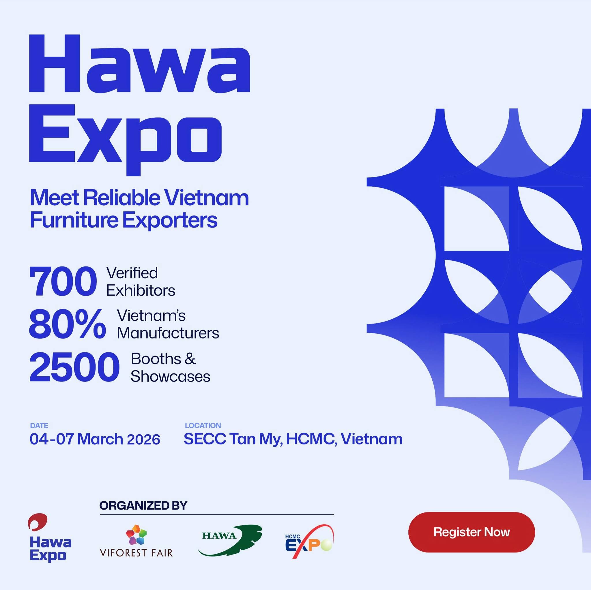 HawaExpo 2026: Optimized layout for B2B connections