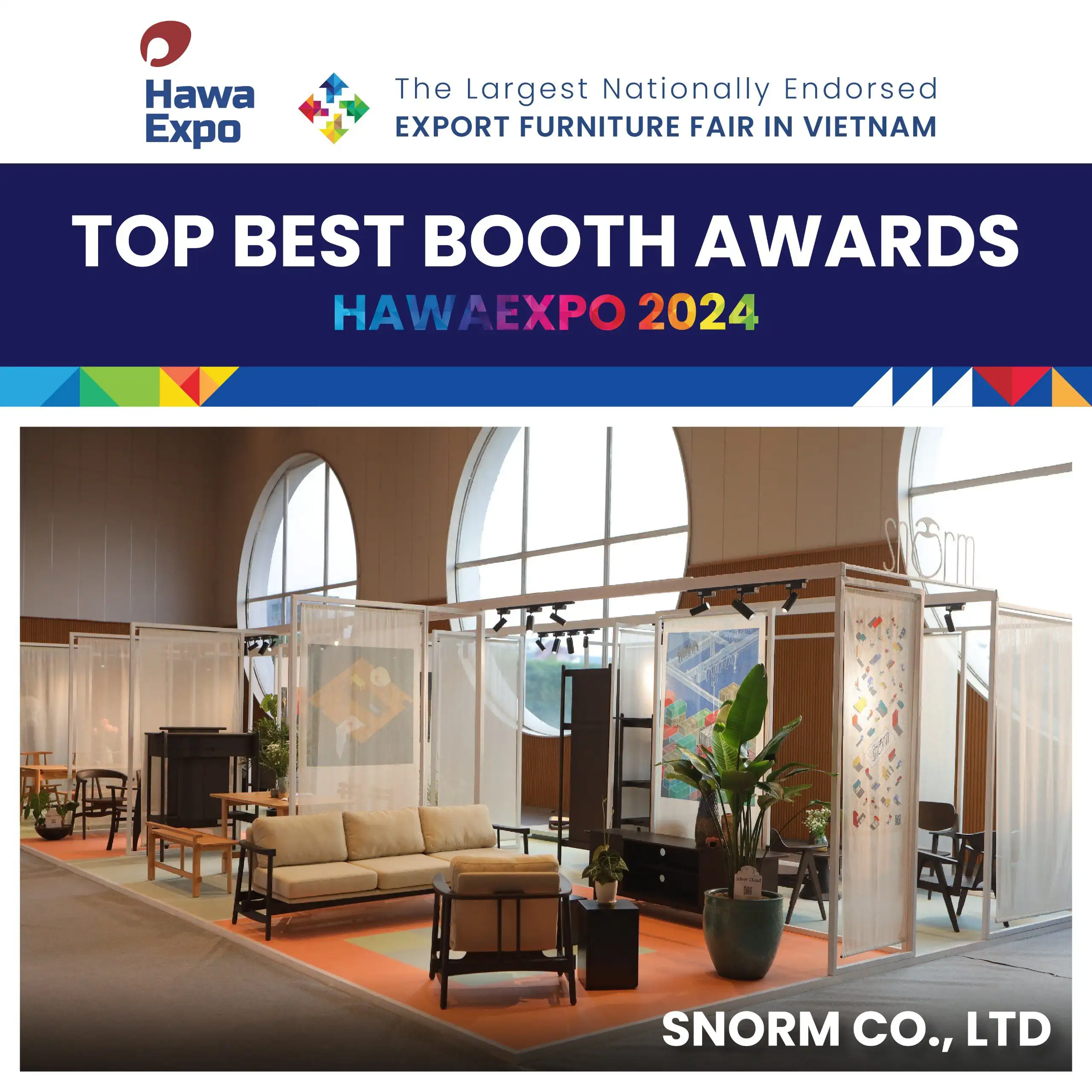 hawaexpo best booth award 2024 14