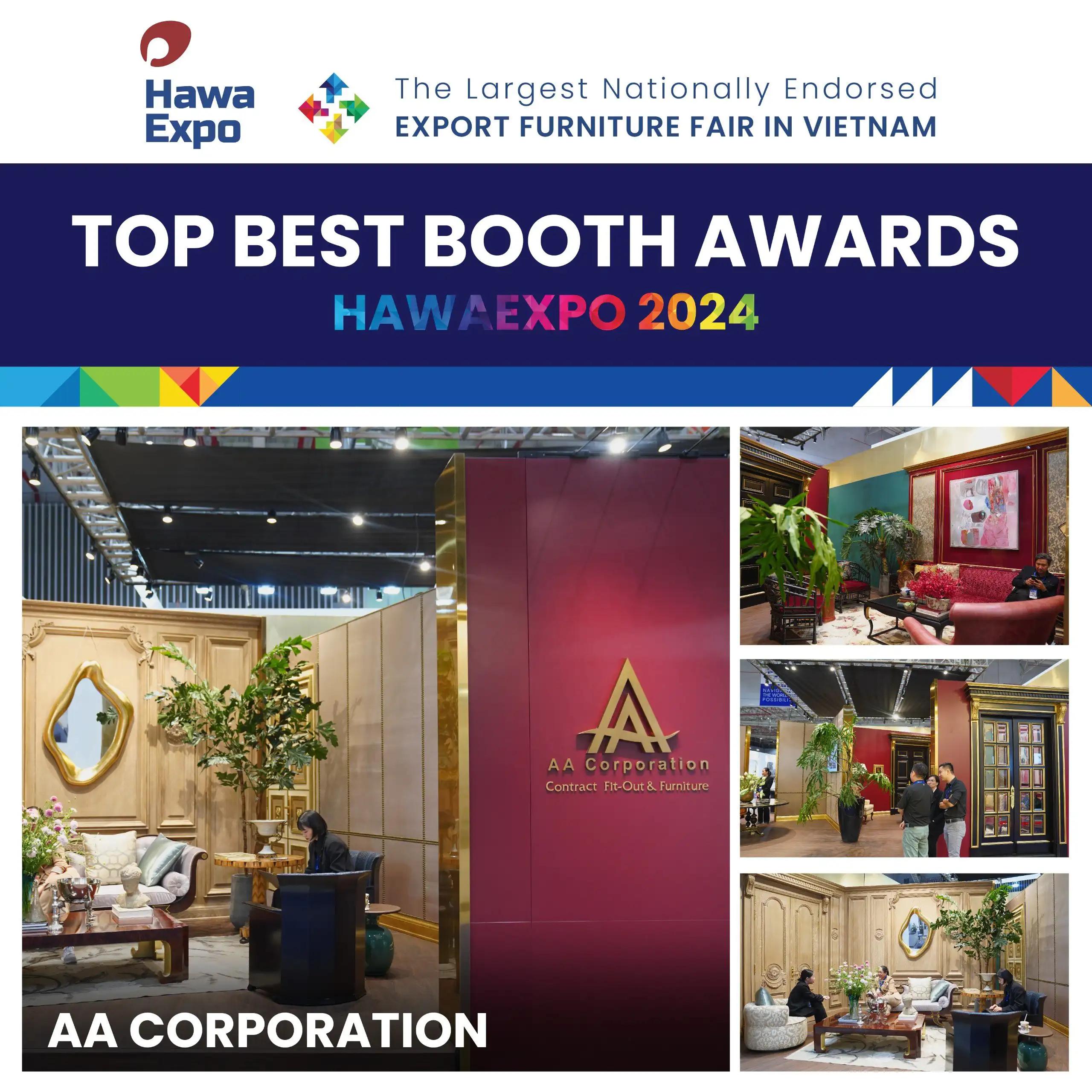 hawaexpo best booth award 2024 15