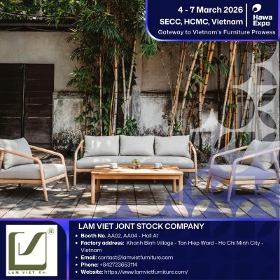 Top Furniture Manufacturers in Vietnam at HawaExpo 2026 5 lam viet join stock company