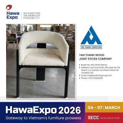 Top Furniture Manufacturers in Vietnam at HawaExpo 2026 9 tan thanh wood