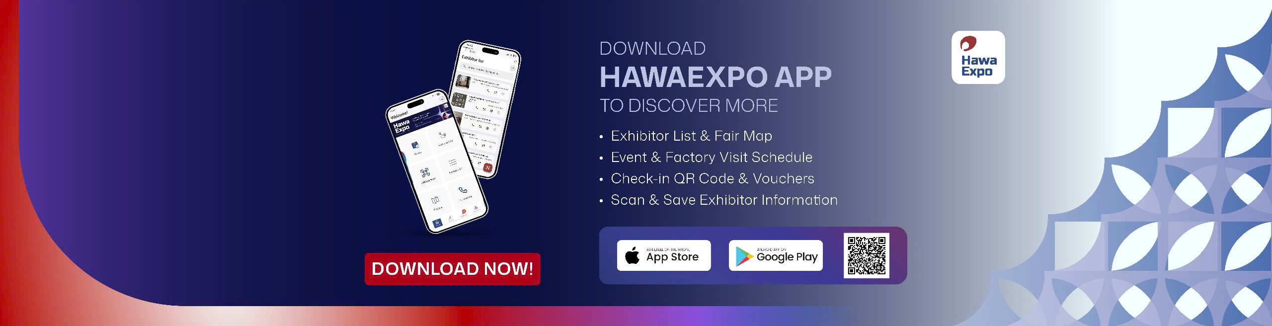 Download App của Hội chợ HAWAEXPO